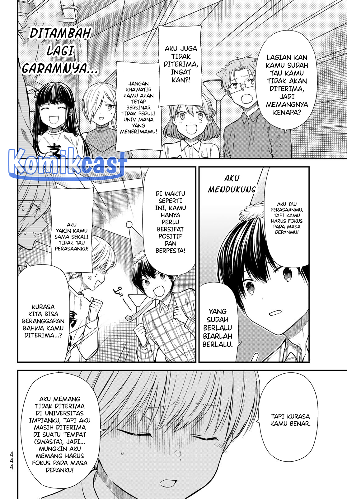 Danshi Koukousei wo Yashinaitai Onee-san no Hanashi Chapter 351 Gambar 3